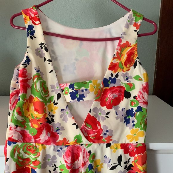 Betsey Johnson Floral Tea Dress - Picture 2 of 10